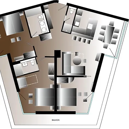 Apartamento Fire & Ice Living